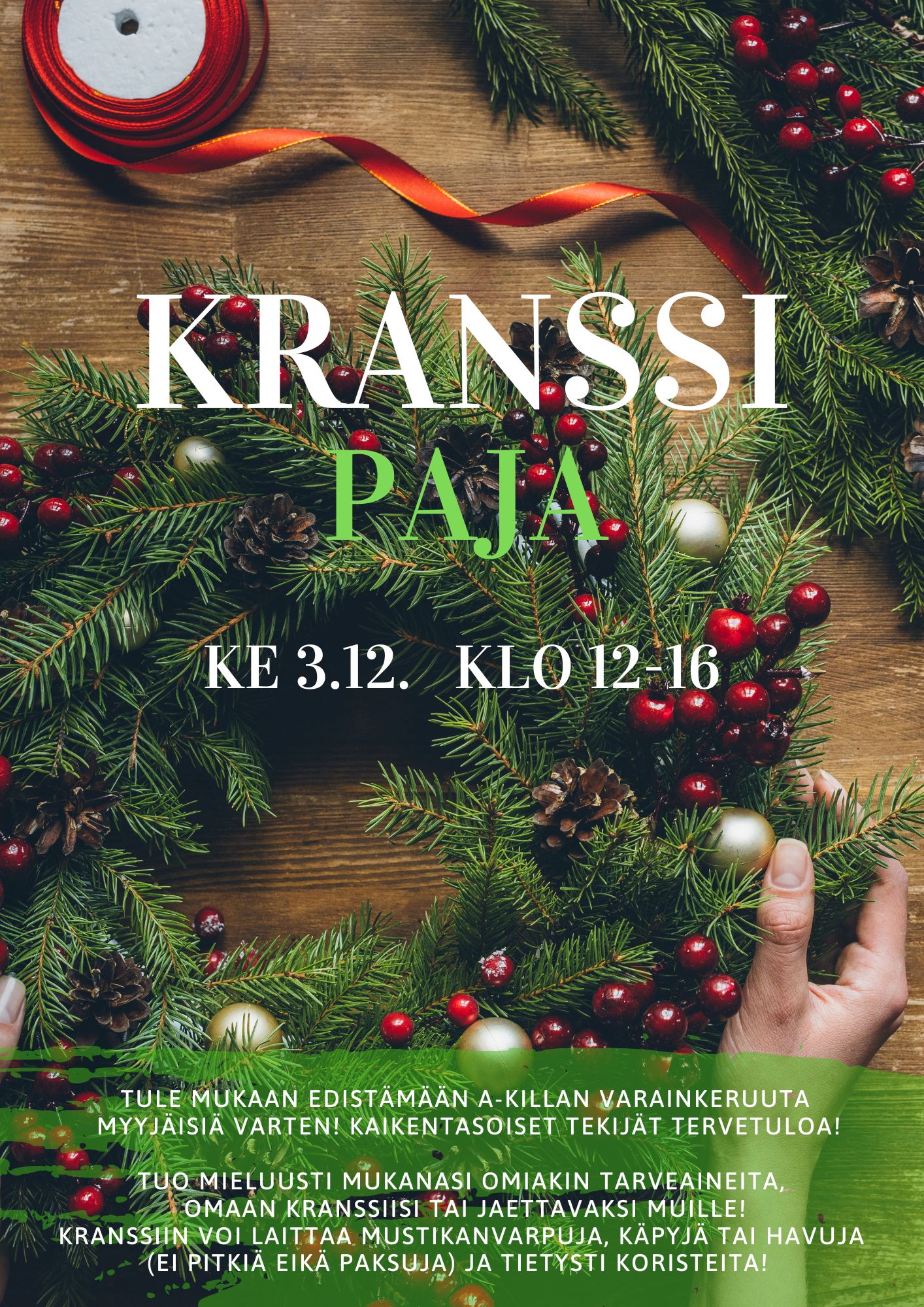 kranssipaja (A4) kranssipaja (A4)